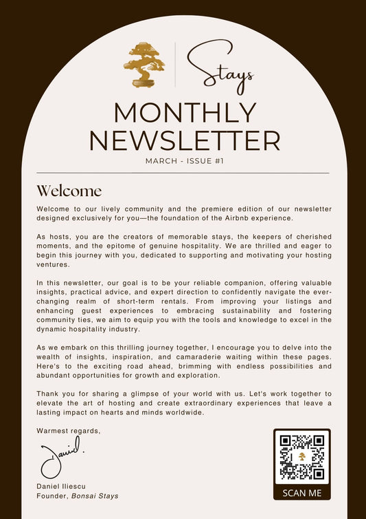 March Newsletter! Issue #1