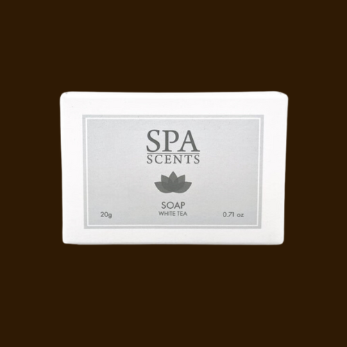 Spa Scents White Tea Soap Bar - 20g - USA ONLY